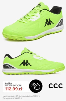 Buty sportowe Kappa Neo TF Soccer promocja w CCC