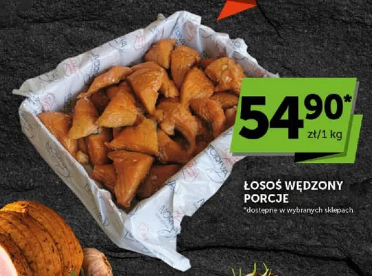 Łosoś wędzony porcje promocja w ABC
