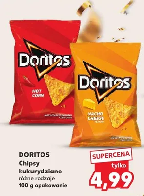 Chipsy kukurydziane różne rodzaje promocja w Kaufland