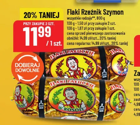 Flaki Rzeźnik Szymon promocja w POLOmarket