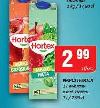 Napój Hortex promocja w Chorten