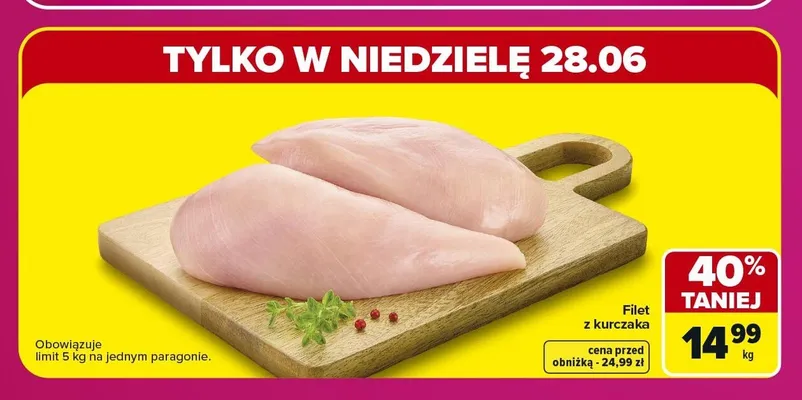 Udo z kurczaka promocja w Carrefour Market
