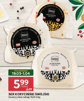 Ser korycinski swojski promocja w Stokrotka