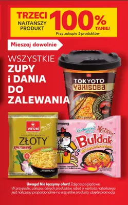 Zupa błyskawiczna Złoty Vifon promocja w Kaufland