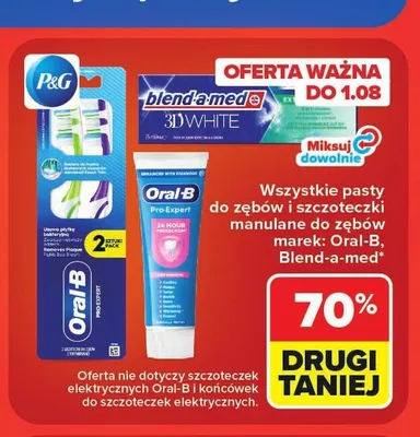 Pasta do zębów Oral-B Pro-Expert promocja w Carrefour Market