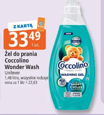 Żel do prania Coccolino Wonder Wash promocja w Leclerc