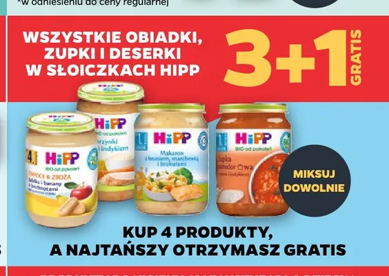 Zupka HiPP pomidorowa promocja w Netto