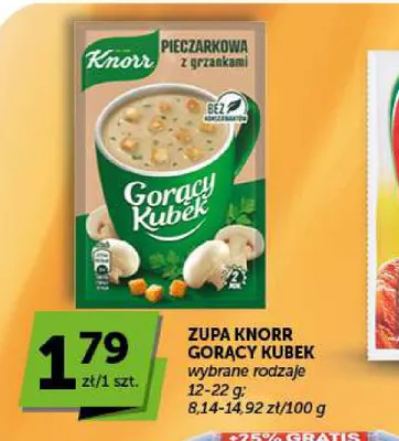 Zupa Knorr Gorący Kubek promocja w Groszek