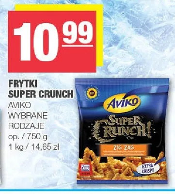 Frytki Super Crunch Aviko promocja w SPAR