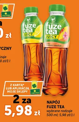 Napój wybrane rodzaje promocja w Euro Sklep