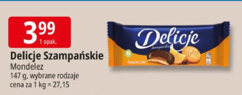 Delicje szampańskie promocja w Leclerc
