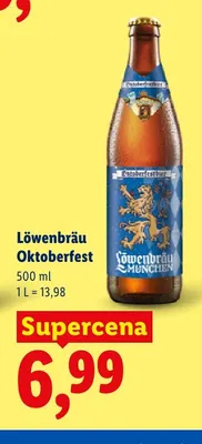 Piwo Löwenbräu Oktoberfest promocja w Lidl