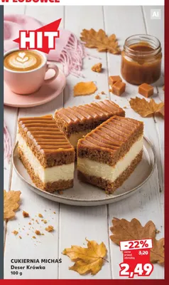 Deser Krówka Cukiernia Michaś promocja w Kaufland