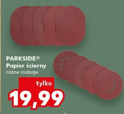 Papier ścierny różne rodzaje promocja w Kaufland