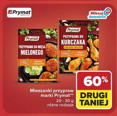 Przyprawa do mięsa mielonego Prymat promocja w Carrefour