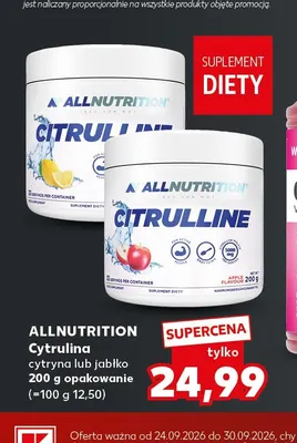 Cytrulina jabłko Allnutrition promocja w Kaufland