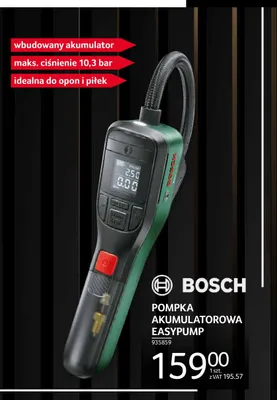 Pompka akumulatorowa EasyPump Bosch promocja w Selgros