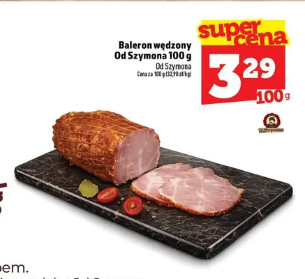 Baleron wędzony Od Szymona promocja w TOPAZ