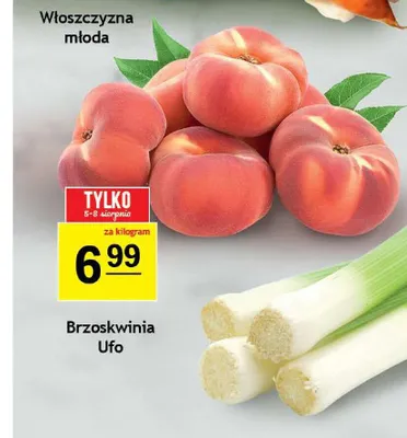 Brzoskwinia Ufo promocja w Gram Market