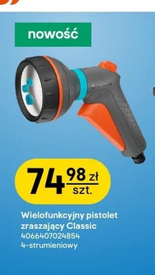Wielofunkcyjny pistolet zraszający Gardena Classic promocja w Castorama