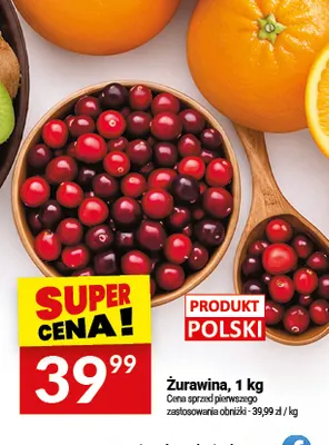 Żurawina promocja w Twój Market