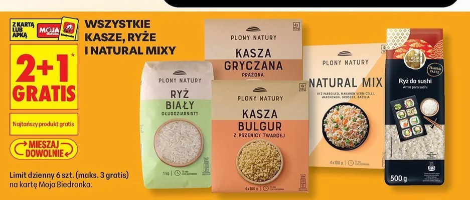 Natural Mix Plony Natury 4-pak promocja w Biedronka