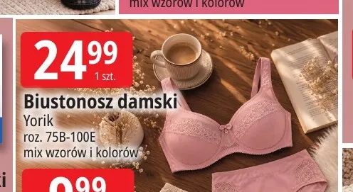 Biustonosz damski Yorik promocja w Leclerc
