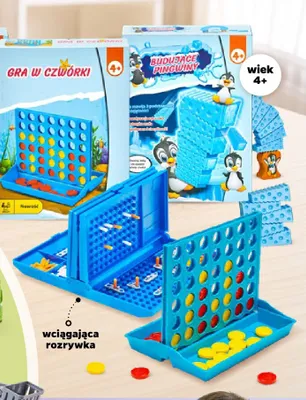 Gra zręcznościowa Budujące pingwiny promocja w Netto