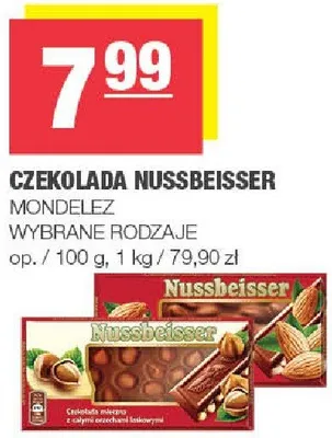 Czekolada nussbeisser wybrane rodzaje promocja w SPAR