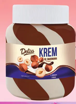 Krem do smarowania Deliss promocja w Dino