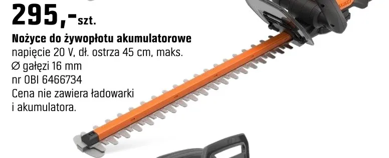 Katalog Ogród, strona 219 promocja w OBI