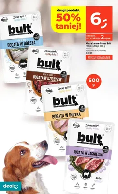 Mokra karma dla psa Bult bogata w dziczyznę promocja w Dealz