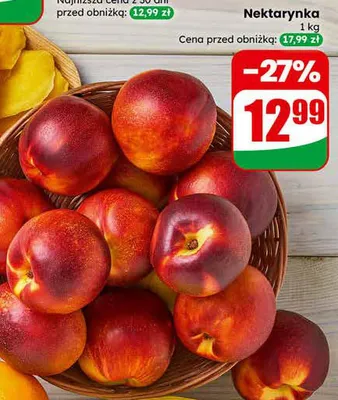 Nektarynka promocja w Dino