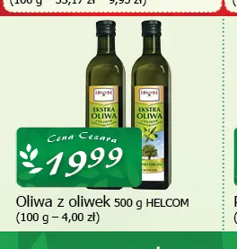 Oliwa z oliwek Helcom promocja w CEZAR Delikatesy