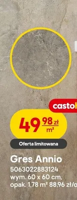 Gres Annio promocja w Castorama