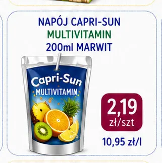 Napój Capri-Sun Multivitamin promocja w emma MARKET