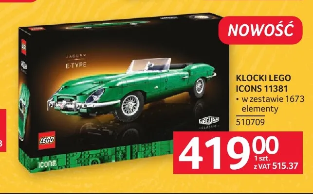 Klocki Lego Icons 11381 promocja w Selgros