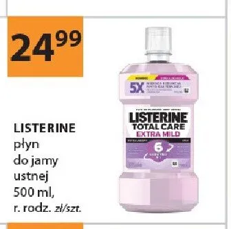Płyn do jamy ustnej Listerine 500ml promocja w Drogerie Laboo