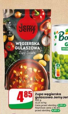 Zupa węgierska gulaszowa JemyJemy promocja w Dino