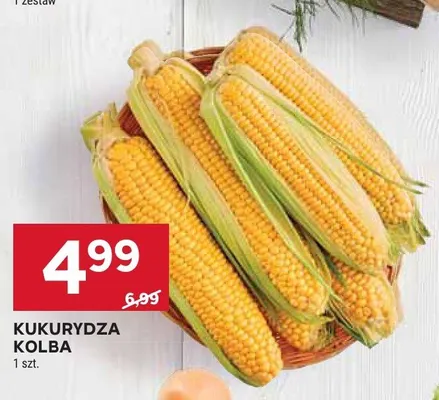 Kukurydza kolba promocja w Stokrotka