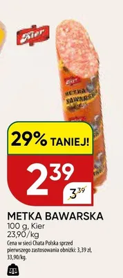 Metka bawarska promocja w Chata Polska