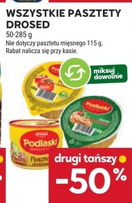 Pasztety Drosed promocja w Stokrotka