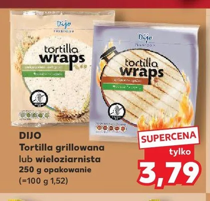 Tortilla grillowana Dijo promocja w Kaufland