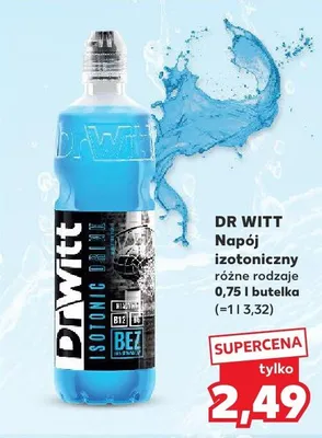 Napój izotoniczny różne rodzaje promocja w Kaufland