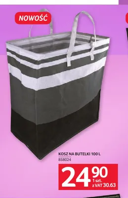 Kosz na butelki 100 l promocja w Selgros