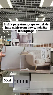 Stolik przystawny Pepco Home promocja w Pepco