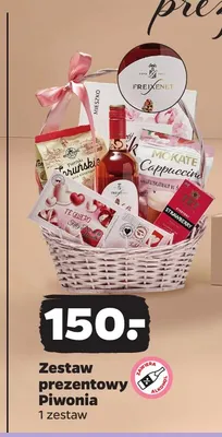 Zestaw prezentowy Piwonia promocja w Netto