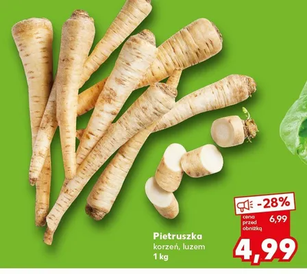 Pietruszka korzeń luzem promocja w Kaufland