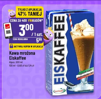 Kawa mrożona Eiskaffee  promocja w POLOmarket
