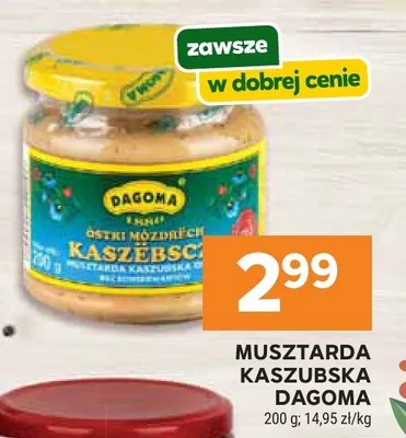 Musztarda kaszubska promocja w Stokrotka